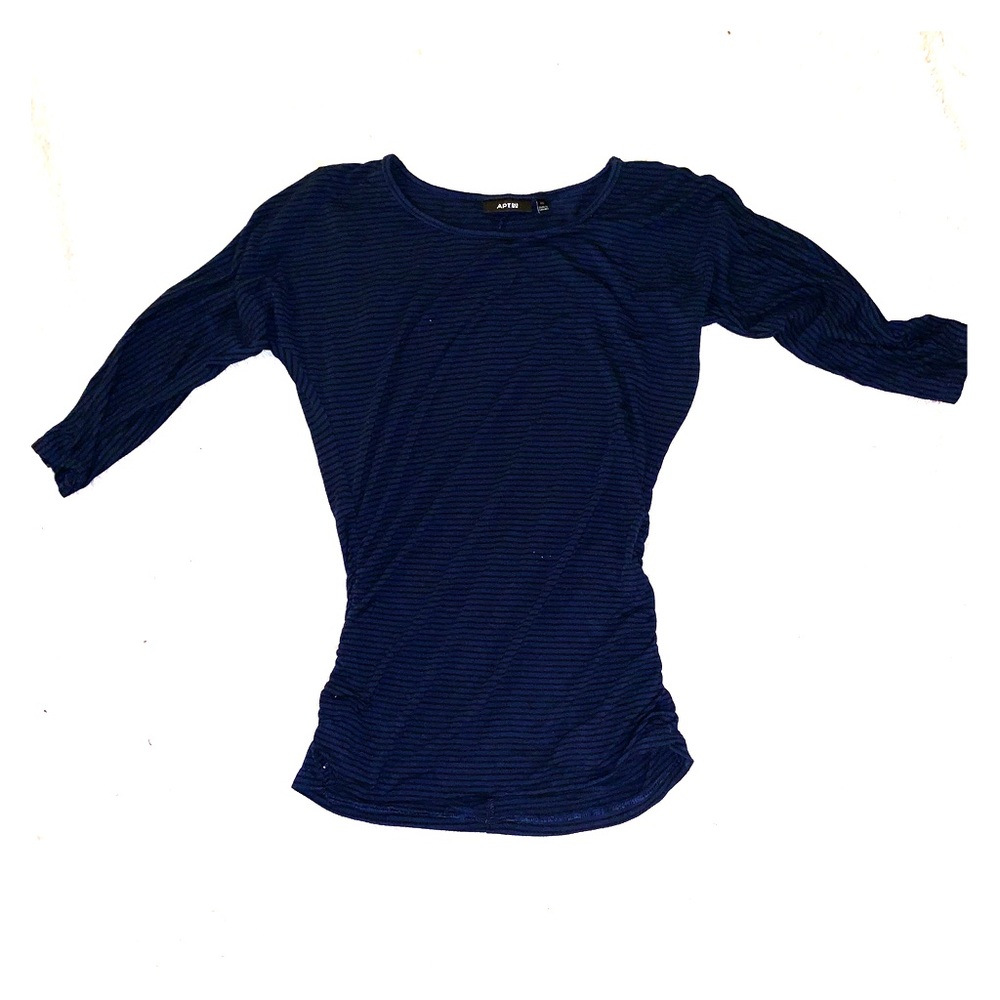 Apt 9 Blue & Black Top